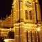 Verlichte kerk